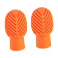 thumbnail image 4 of TISHITA 2 Pcs Amortisseurs de Baguettes de Batterie Embouts d'Entraînement Portatifs pour Tambour de Percussion Orange, 4 of 8
