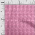 thumbnail image 1 of oneOone Viscose Chiffon Fabric Leaves & Floral Block Print Fabric BTY 42 Inch Wide, 1 of 4