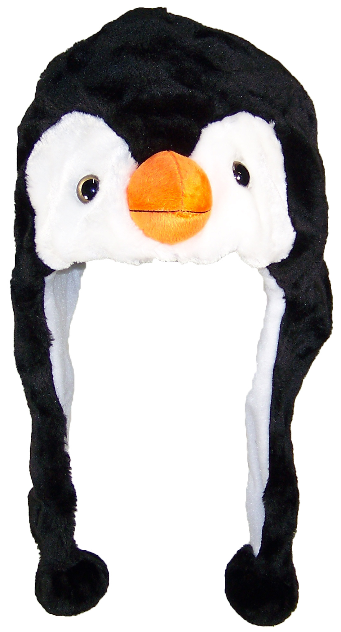 Winter Hats Adult/Teen Animal Character Ear Flap Hat (One Size) - Penguin