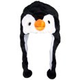 thumbnail image 1 of Winter Hats Adult/Teen Animal Character Ear Flap Hat (One Size) - Penguin, 1 of 1