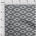 thumbnail image 1 of oneOone Cotton Poplin Fabric Geometric Ikat Printed Craft Fabric BTY 42 Inch Wide, 1 of 4