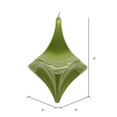 thumbnail image 2 of Vickerman MT194054D 8 in. Celadon Candy Glitter Drop Ornament, 2 of 3