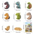 thumbnail image 4 of Simulation Dinosaur Toy Cub Model Hatching Dinosaur Set Children's Holiday Gift, 4 of 8
