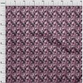 thumbnail image 4 of oneOone Georgette Viscose Black Fabric Abstracts Sewing Craft Projects Fabric Prints By Yard 42 Inch Wide, 4 of 5