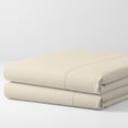 thumbnail image 1 of 100% Cotton Percale Pillowcases Cool & Crisp Standard Ivory by Color Sense, 1 of 13
