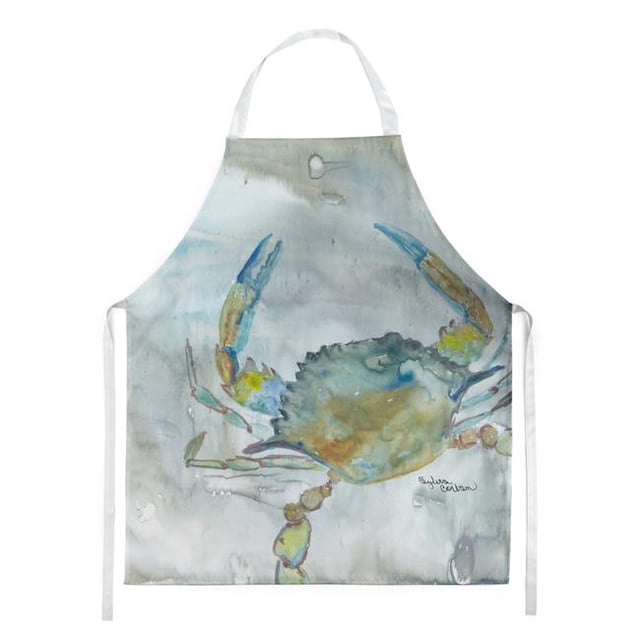 Caroline's Treasures SC2004APRON Tablier Aquarelle Crabe Bleu No.2