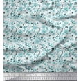 thumbnail image 1 of Soimoi Rayon Fabric Leaves & Floral Artistic Print Fabric by Yard 56 Inch Wide, 1 of 4