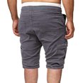 thumbnail image 4 of Diufon Men's Athletic Shorts Drawstring Waisted Outdoor Sport Shorts Spring Summer Hiking Shorts with Pockets, 4 of 5