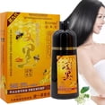 thumbnail image 4 of Hair Color Shampoo Natural Herbal Hair Dye Shampoo Coverage Brown Black Coffee ↘ K2R7, 4 of 9