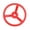 Red, variant on 10 inch Swingset Steering Wheel Attachment Playground Swing Set Accessories (Comes with Mount Screws Hardware ) - 4 Colors - Red, as described