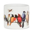 thumbnail image 1 of Colorful Birds On Wire Planter, 1 of 5