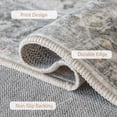 thumbnail image 4 of KUETH 2'x3' Area Rugs for Living Room, Machine Washable Rugs, Non Slip Vintage Lightweight Indoor Rug, Ultra Thin Low Pile Chenille Print Rug for Entrance Bedroom Dining Room Home Office, 4 of 5