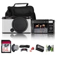 thumbnail image 1 of Panasonic Lumix S9 Mirrorless Camera (White) + 64GB Memory Card + Travel Bag + Cleaning kit + Hand Strap + Memory Card Wallet + USB Card Reader, SD/microSD + More, 1 of 7