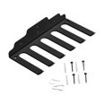 thumbnail image 1 of Siruishop Barbell Rack Wall Mount with Screws Barbell Holder Heavy Duty Barbell Mount Rack 6 Hooks, 1 of 8