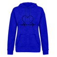 thumbnail image 3 of Penkiiy Chandail à Capuche pour Femmes Hiver Manches Longues Imprimé Col Rond Bleu Y2K Vêtements, 3 of 5