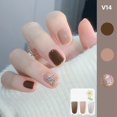 thumbnail image 2 of Riforla Three Color Nail Polish No Baking Quick Drying Set Durable Tearable Water Based Manicure 1ml Nail Polish, 2 of 3