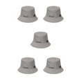 thumbnail image 2 of VONKY Comfortable And Breathable Fisherman Hat For Sun Protection Sunscreen Fisherman Cap Hat Summer gray 58cm 5Set, 2 of 6