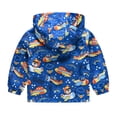 thumbnail image 4 of Toddler Boys Rain Jacket Toddler Kids Baby Boys Girls Fashion Cute Cartoon Dinosaur Rabbit Pattern Windproof Jacket Hooded Coat Toddler Jackets for Girls Toddler Girls Jacket, 4 of 8