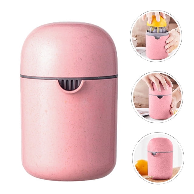 Portable Juicer Squeezer for Quick Fresh Juice Making Home Kitchen Fruit Wheat Straw Manual Machine Compact Design for Everyday Use