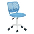 thumbnail image 1 of Homycasa Carnation Swivel Teen Plastic and Mesh Task Chair in Blue, 1 of 9