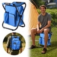 thumbnail image 1 of BotaniNest Sac à Dos Multifonction Trois en un Pliable Sac à Dos pour Réfrigérateur Siège de Randonnée Portable et Léger Convient pour l'Extérieur et l'Intérieur, 1 of 6