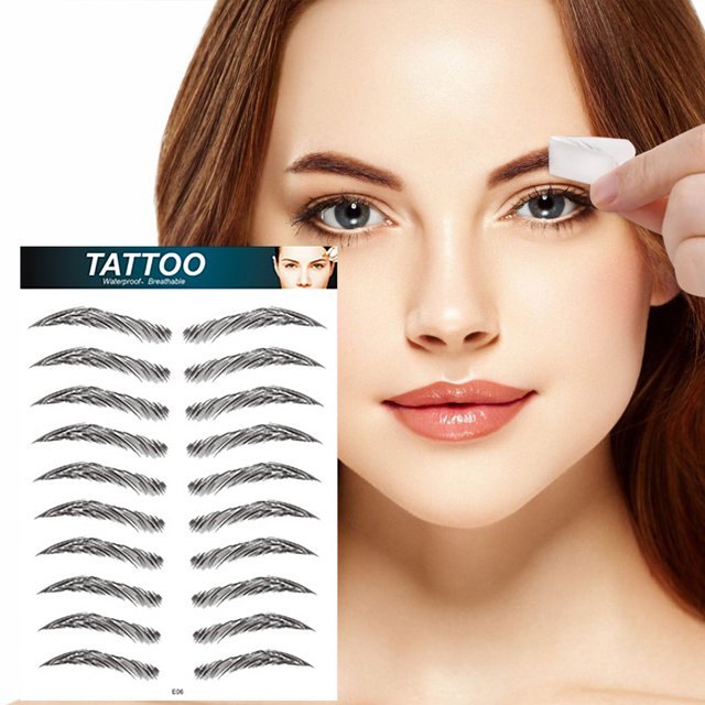 Women Fashion 3D Hair-Like Authentic Eyebrows Grooming Shaping Brow Shaper Makeup Brow Stick