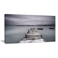 thumbnail image 2 of Design Art - Pier and Boats at Seashore, 2 of 3