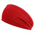 thumbnail image 1 of Bandage Absorbant la Sueur pour Hommes et Femmes pour Jogging Basketball Course (Rouge), 1 of 4