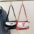 thumbnail image 2 of Casual Bow Shoulder Bag Underarm Bag Bowknot Large Capacity Armpit Bag R7V6, 2 of 8