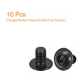 thumbnail image 3 of Unique Bargains Flanged Button Head Socket Cap Screws, 10 Pack M8x12mm 304 Stainless Steel Bolts, 3 of 5