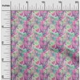 thumbnail image 2 of oneOone Velvet Pink Fabric Texture Leaf Sewing Craft Projects Fabric Prints By Yard 58 Inch Wide, 2 of 4