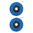 thumbnail image 1 of QualitChoice Sanding Wheel Polishing Paint Rust Grinding Inner Hole Tools for Angle Grinder Wood Metal Buffing Car Accessories #100 blue 2Set, 1 of 6