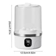 thumbnail image 3 of Portable Washer, Small Washing Machine, Mini Laundry Tools for Undergarments, Compact Countertop Design with 3000mAh Battery, 1 Unit, 3 of 6