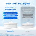 thumbnail image 2 of Waterdrop WD-PF-01A Plus, Replacement Filters for Waterdrop Pitcher and Dispenser Filtration System, NSF Certified (3 Packs), 2 of 9