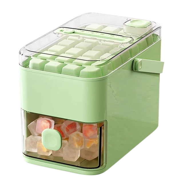 Horivan Portable Press Type Quick Freezing Easy Demolding Ice Cube Mold Ice Making Box