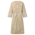 thumbnail image 4 of Robe de Soirée pour Femmes Grande Taille en Dentelle Brodée, Ensemble Deux Pièces, Robe Ajustée au Style, 4 of 5