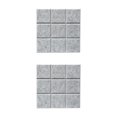 thumbnail image 1 of Thinsony Cork Board Tiles 12 x 12 Message Home Board Board School silver gray 12 Inch x 12 Inch 2Set, 1 of 6