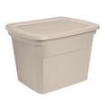 thumbnail image 1 of Sterilite 68L Tote - Bronze, 1 of 4