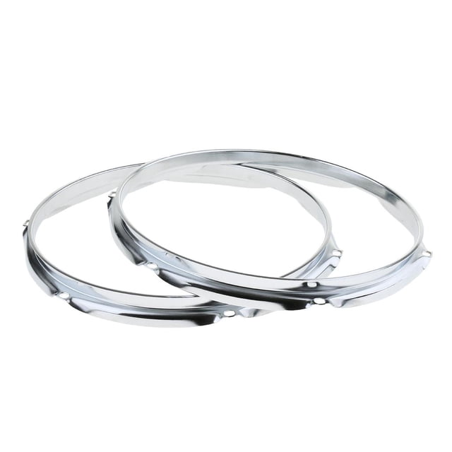 Milaget 6 Hole Tom Drum Die Cast Hoop Set for Drum Build or .5mm 10 Inch 6 10 Inch 6 Hole