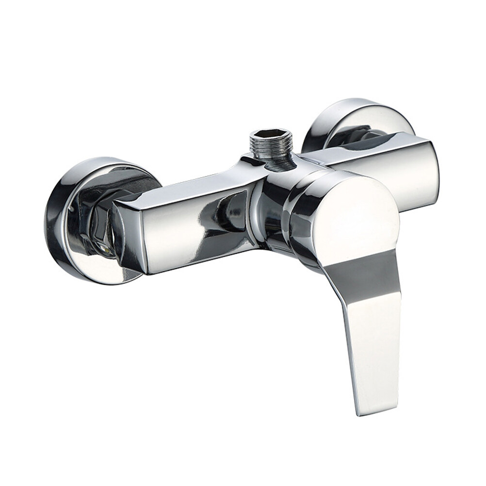 Wall Mounted Bathroom Faucet Mixer Tap Bath Tub Shower Faucets Single Handle Cold And Hot Water
