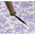 thumbnail image 3 of Vargottam Indoor/OutdoorTablecloth58x82 Inch RectangleTablecloth with Umbrella Hole and Zip- Waterproof PatioTableCloths- TableCovers for Backyard RectangularTable- Dusty Purple2, 3 of 5