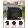 thumbnail image 3 of VEVOR Housse de Gril 48 Pouces, Housse de Gril au Gaz BBQ Robuste, Barbecue Extérieur, Imperméable, 3 of 9