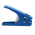 thumbnail image 1 of Adjustable Multifunctional Portable Guitar Pick Cutter Maker Metal Plastic Material DIY Guitar Picks Hole Puncher, 1 of 8