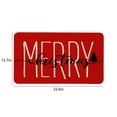 thumbnail image 2 of Tapis de Porte de Noël Extérieur - Tapis de Porte avant de Noël Paillasson de Noël - Tapis de Bienvenue de Noël Extérieur - Tapis de Porte avant Extérieur de Noël (16x24 Po), 2 of 5