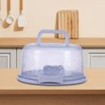 thumbnail image 1 of Cake Container with Lid Cover Handle Accs Cake Storage Container for Dessert Blue, 1 of 8