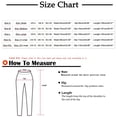 thumbnail image 4 of Pantalon Femme Décontracté Mode Femme Couleur Unie Confortable Détente Poche Pantalon Neuf Dixièmes, 4 of 4