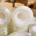 thumbnail image 1 of Shisuyan 12 Rolls Of Transparent Tape Strong Adhesion Wrapping Tape For Office Home School Utility Packaging Material For Diy Projects Sealing Envelope 1.8cmx30m, 1 of 1