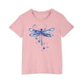 thumbnail image 1 of Économies d'Été! SROBPTY T-Shirts à Manches Courtes pour Tout-Petits, T-Shirt Imprimé pour Garçons Tout-Petits Mode Col Rond Imprimé Manches Courtes Rose, 7 Ans, 1 of 4