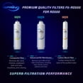 thumbnail image 2 of iSpring F7-RO500 Pack de Filtres de Remplacement 2 Ans pour Système de Filtration d'Eau par Osmose Inverse RO500, 2 of 5