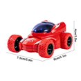 thumbnail image 3 of Voiture à Friction Rouge, Retournement, Résistance aux Chocs, Jouet à Action Inertielle pour Enfants de 3 Ans et Plus, Conception Double Face, Cadeau d'Anniversaire, Plastique Abs, Durable, Longue Durée, 3 of 7